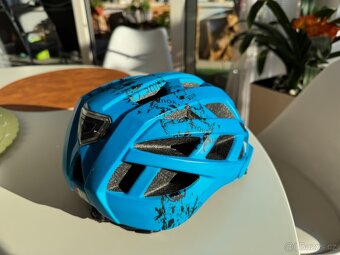 Cyklo helma R2 Lumen / Modrá - 2