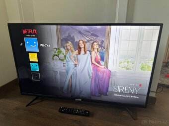 4K smart televize TCL - 108cm - wifi - 43P615 - 2