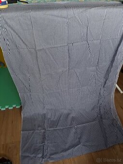 Látka metráž bavlněné plátno proužek 87 x 260 cm - 2
