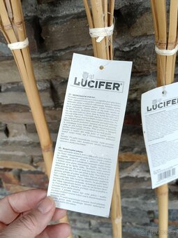 Bambusové pochodně (louče) Lucifer - nepoužité - 2