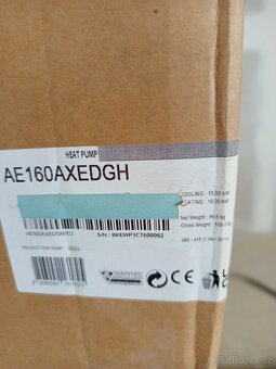 Nevyužité ještě nevybalené tepelné čerpadlo SAMSUNG AE160AXE - 2