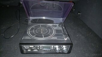 Gramofon s MP3, FM rádiem, USB/SD/MMC/3,5 MM - 2