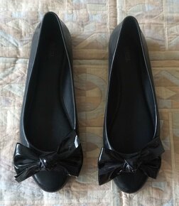 Baleríny černé zn.MELISSA Doll II Black, vel.41/42 - 2