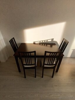 Židle 4x + stůl - 2