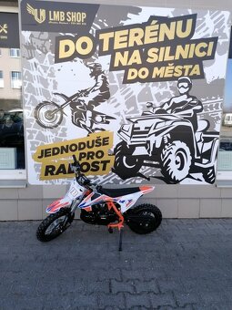 Pitbike Spirit 90 12/10 Automat oranžová - 2