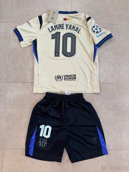 FC Barcelona venkovní dres+kraťasy 25/26-Yamal#10 Vel. XXS-M - 2
