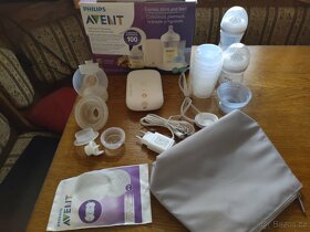 Prodám sadu odsávčky mléka Philips Avant SCD395 - 2