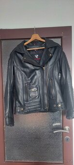 Dámská bunda na motorku křivák Street Racer Amber - 2