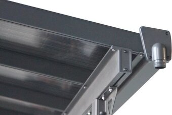 Hliníková Pergola -ROJAPLAST BRUCE J 6,18 x 3,05 x 240/285 - 2