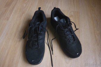 vycházkové kožené boty Nike černé - 2