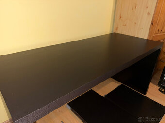 Psací stůl IKEA Malm černý - 2