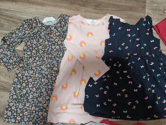 Set dívčího oblečení H&M, Next vel. 98 - 2