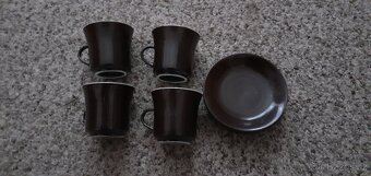 Kávový nebo cajovy servis a polévková misa - 2