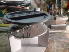 TOČNA H0 / TT, segmentová točna, přesuvna - 2