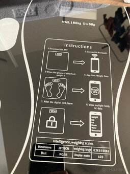 osobní digitální chytrá váha - 2