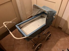 Kočárek na panenky retro - 2
