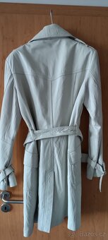 Kožený dámský kabát - 2