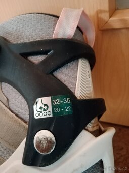Dívčí rostoucí inline brusle - 2