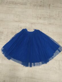 Modrá tylová sukně - 2