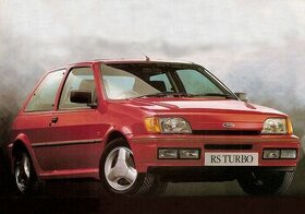 Raritní kola Ford Fiesta RS Turbo - 5 ks - 2