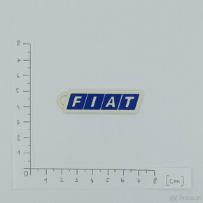 Přívěsek FIAT - 3D tisk - 2