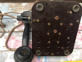 Starý telefon na kličku OB33 - 2