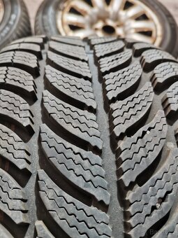 Zimni pneu 205/55 R16 + plechove disky Peugeot - 2