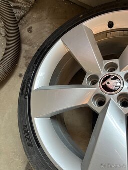 Alu 5x100 r17 škoda - 2