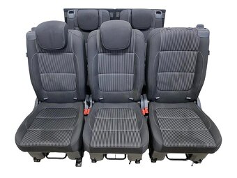 Sedačky černá látka Seat Alhambra 7N r.v. 2014 - 2