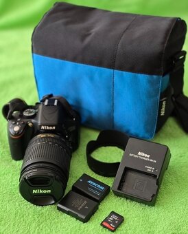 Nikon D5100 + objektiv AF-S DX Nikkor 18-105 mm - 2