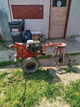 Kultivátor Mountfield, obraceč a bubnová sekačka - 2