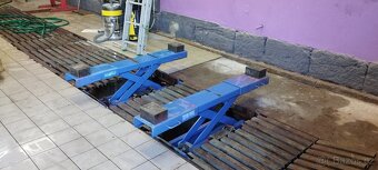 Jámový zvedák 2000Kg Hydralicky - pneumatický 2ks - 2