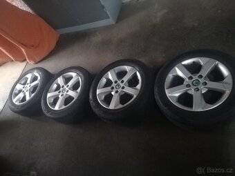 Alu kola originál Škoda Octavia II - 2