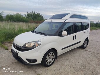 Fiat Doblo 2.0JTD Multijet 135PS plošina převoz osob na vozí - 2