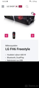 Partybox LG FH6 - 2