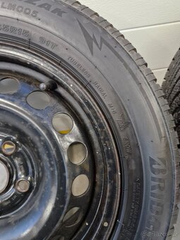 Pneu 195/65 R15 +Plechové disky Škoda - 2