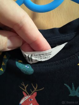 Tričko se zvířátky 98 H&M - 2