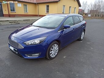 Ford focus 1.5 tdci 88 kw 2017, stk do 3/2027, servisni kniz - 2
