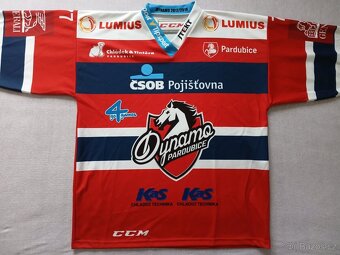 Hokejový dres HC Dynamo Pardubice Sacha Treille - 2