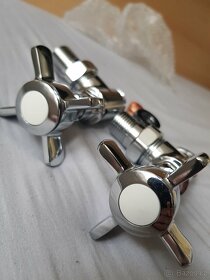 STAR retro křížková sada ventil ruční k topeni - 2