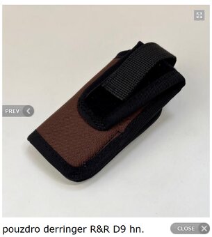 Pouzdro na Derringer DF9 / DF6 a další rozměry podobné - 2