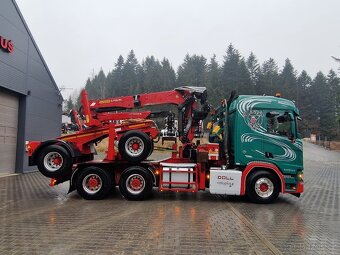 Lesovoz LESOVÚZ Scania V8 R580 do drewna lasu stos dłużyca - 2