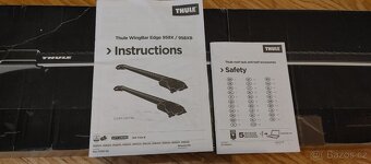 Příčníky Thule 9584B Wingbar Edge ČERNÉ - 2
