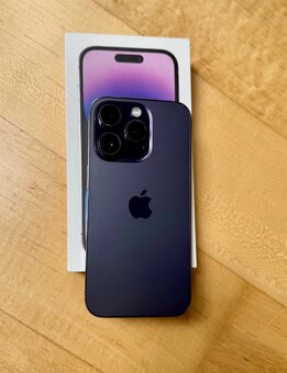 iPhone 14 Pro Deep Purple BATERIE 100% TOP - 2