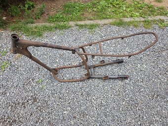 Rám čz motocross 1973 - 980 / 981 - 2