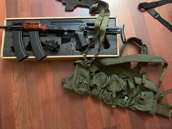 Airsoftová zbraň CYMA.048 Blue Edition – AKM reálný vzhled - 2