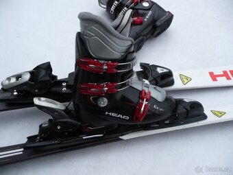 310. Detske lyže HEAD - 127 cm + boty HEAD 38 eu- SET - 2