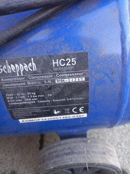 Kompresor scheppach 24l - 2