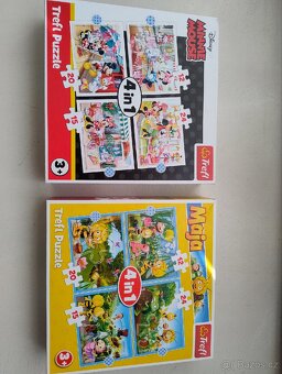 Prodám puzzle Trefl 4in 1 , 3+ - 2