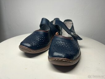 dámské kožené boty John Garfield vel. 37 - 2